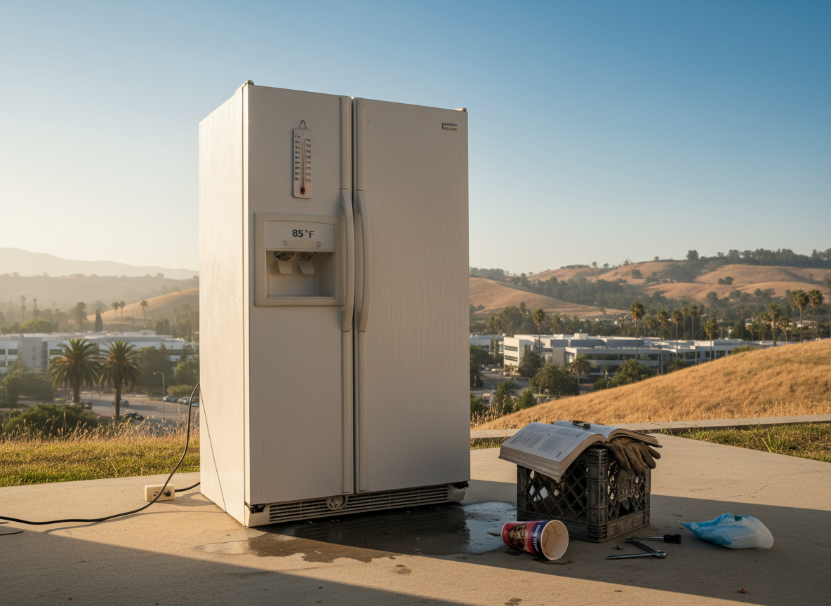 Why Refrigerators Struggle During Cupertino Summers